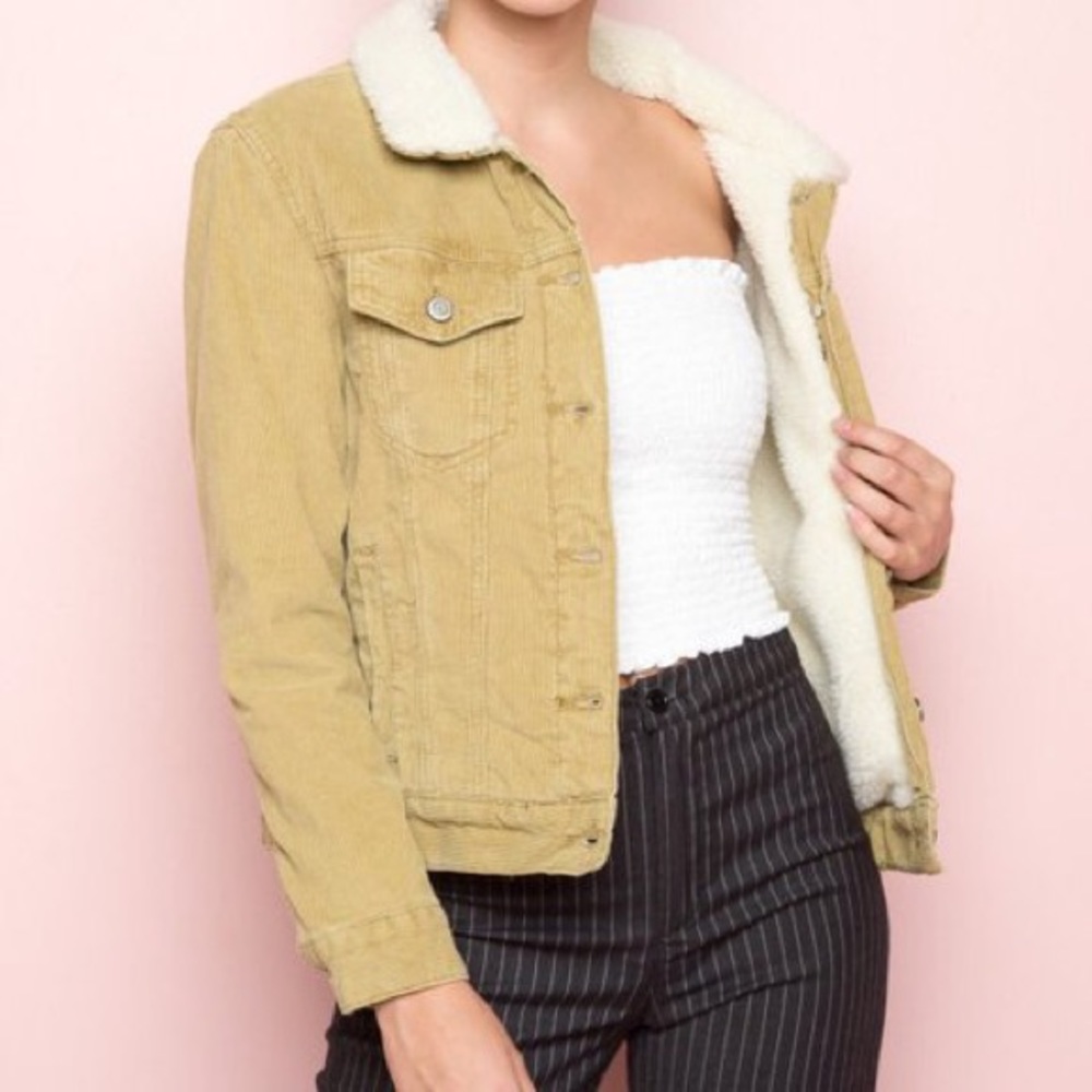 Brandy Melville Corduroy Jacket